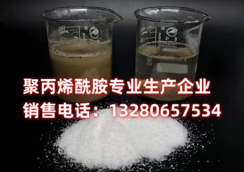 聚丙烯酰胺在沉积池中的应用示意图